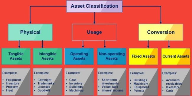 Asset tracking software classification